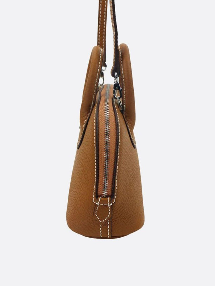 Petit sac à main cuir avec bandoulière