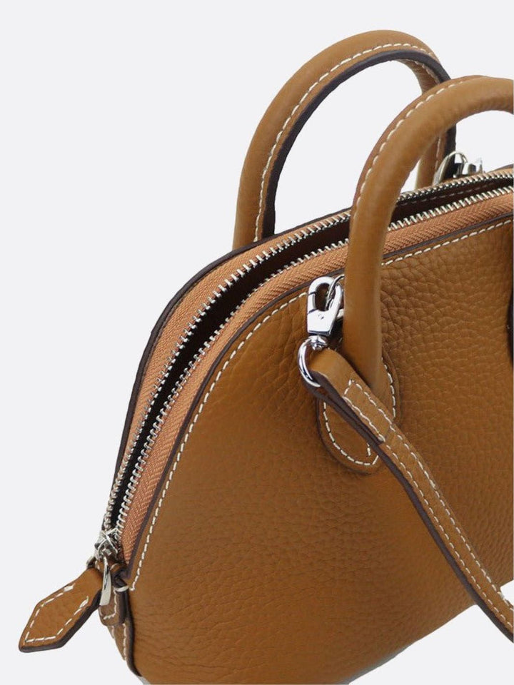 Petit sac à main cuir avec bandoulière