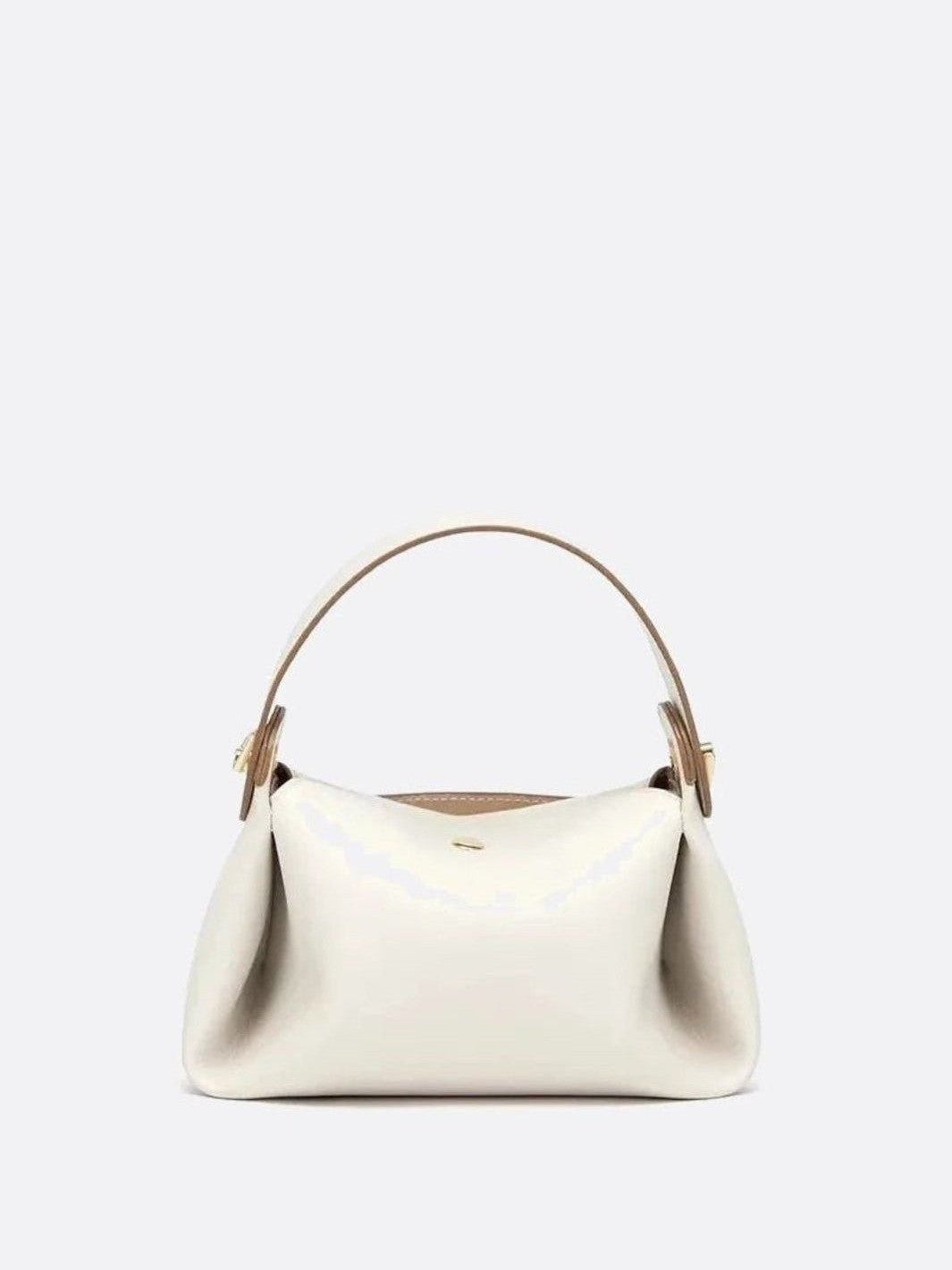Petit sac à main cuir blanc