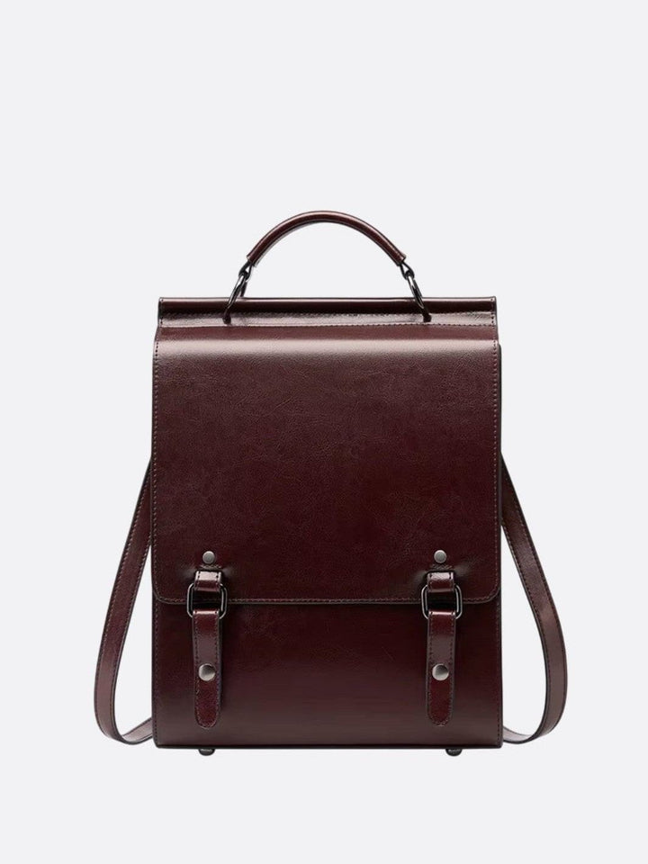 sac à dos cuir marron