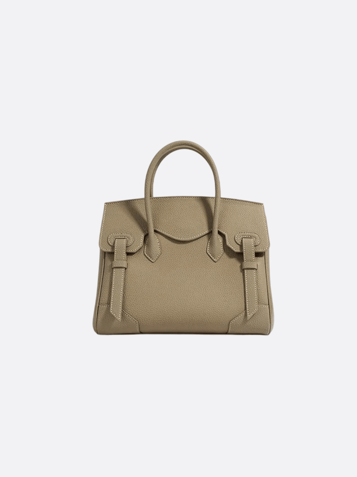 sac à main cuir kaki