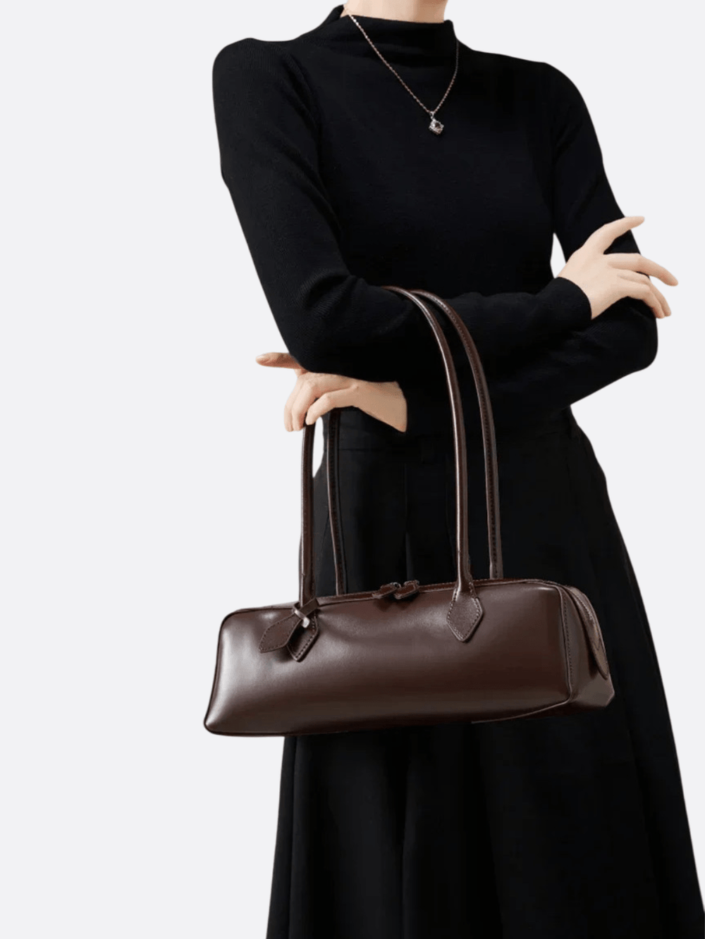 sac baguette cuir
