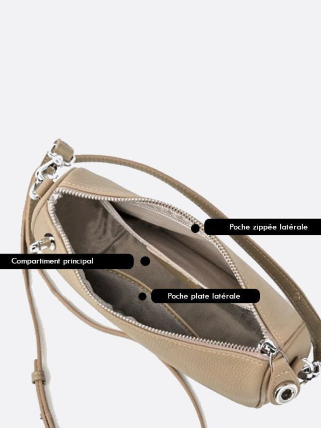 Sac bandoulière cuir