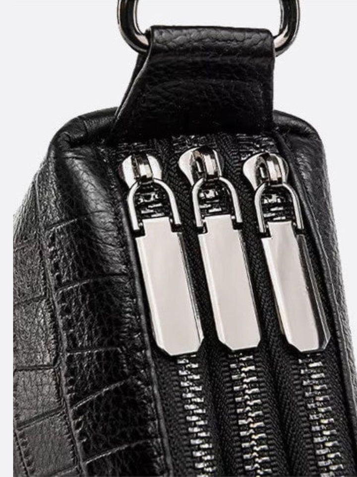 Sac bandoulière multipoches