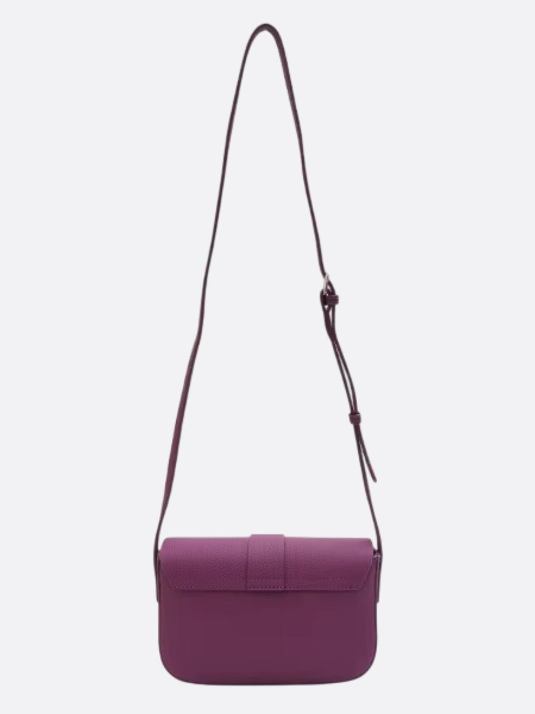 Sac en cuir graine avec bandouliere